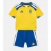 Sverige Hjemmedraktsett Barn VM 2026 Korte ermer (+ Korte bukser)